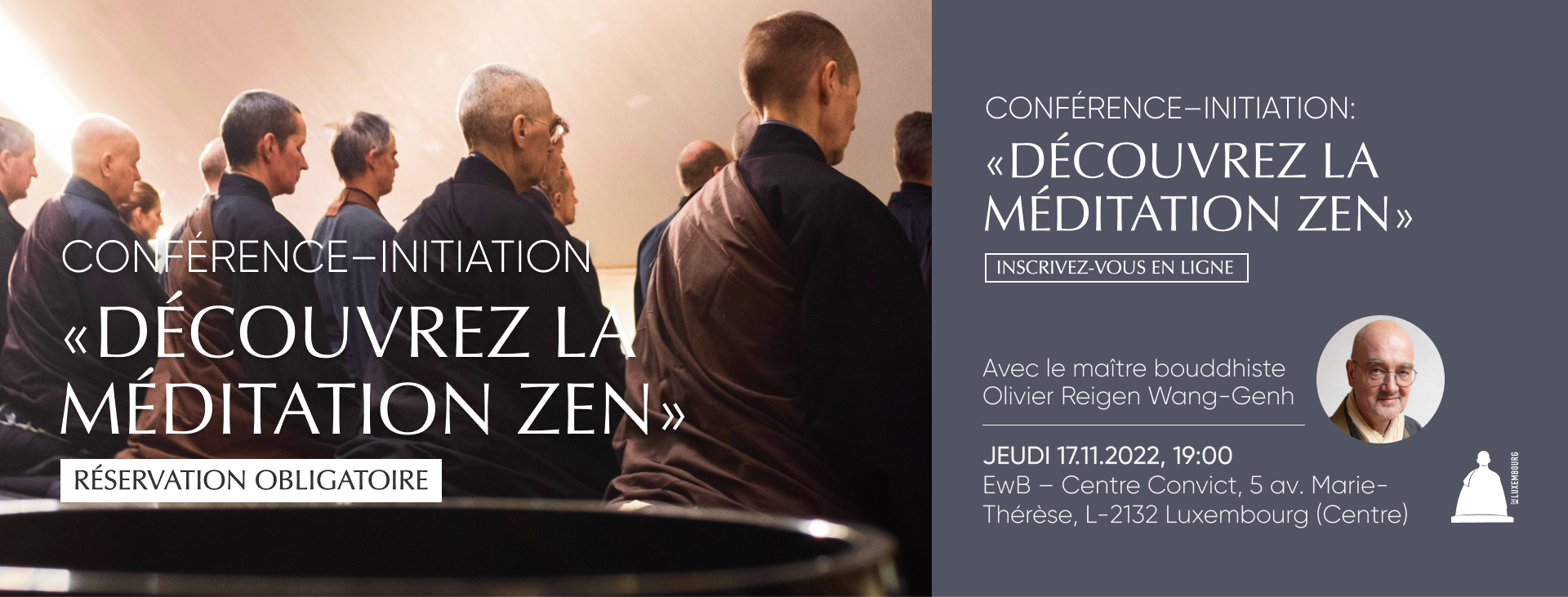 Conférence méditation Luxembourg