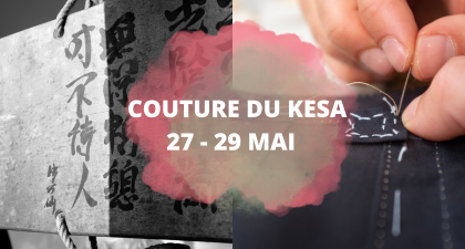 Couture du kesa 27 - 29 mai