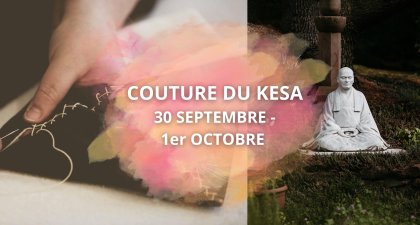 Couture du Kesa 30 septembre - 1er octobre