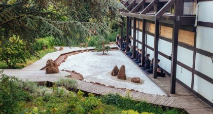 jardin zen au temple zen de ryumonji